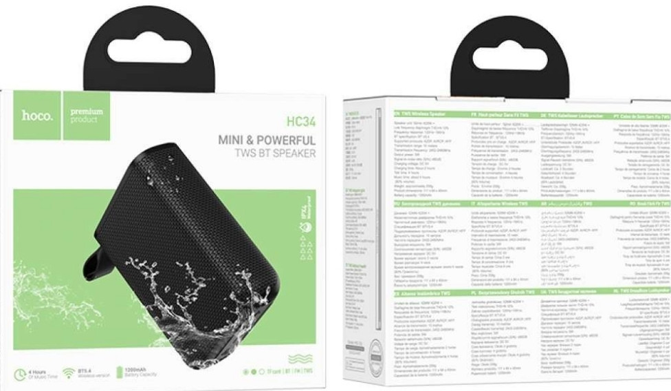 Беспроводная Bluetooth колонка Hoco HC34 черный. Харьков - изображение 1