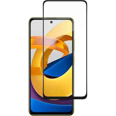 Стекло защитное ACCLAB Full Glue Xiaomi Poco M4 Pro 5G Black (1283126518959) Винница