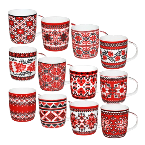 Чашка Вишиванка 360 мл 2183-1 S&T Житомир - фото 1