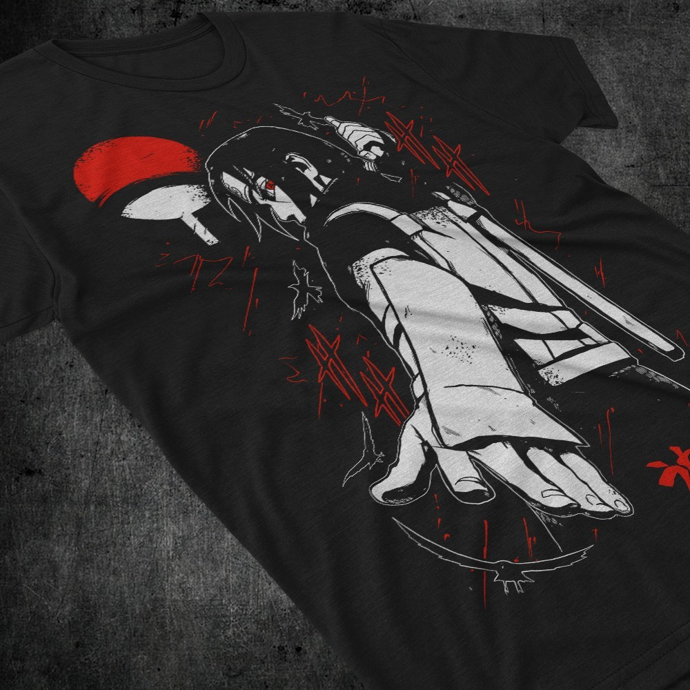 Футболка аниме Наруто оверсайз (S/M/L) Черний AnimeJ0990 Днепр - изображение 5