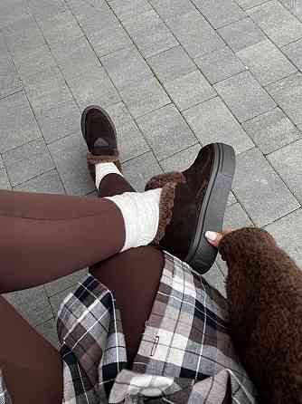 Соната Черевики жіночі Соната Линда шоколодні/шок.під (зима, замша натуральна) (6066) Коломия