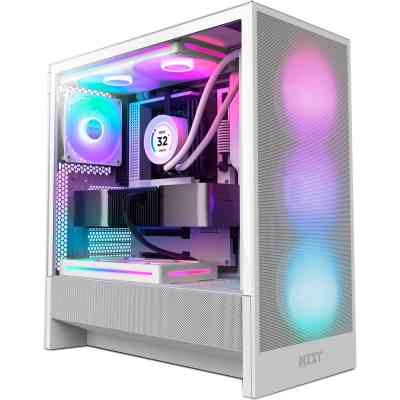 Корпус NZXT H5 Flow RGB Compact All White (CC-H52FW-R1) Винница