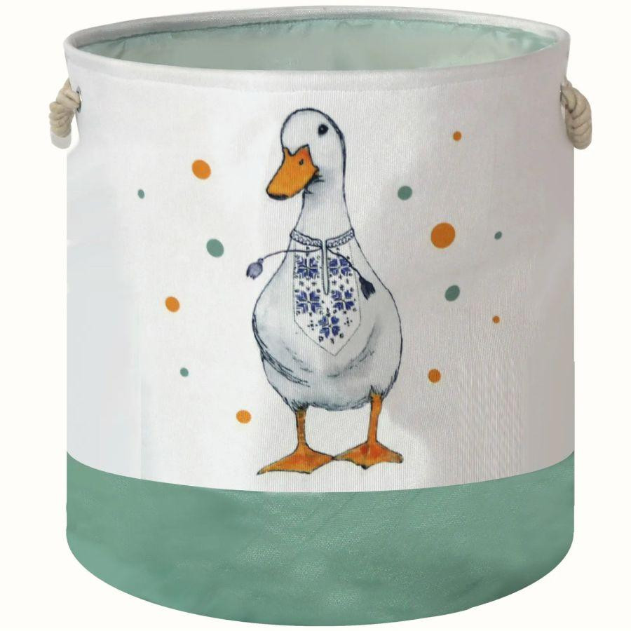 Корзина для Игрушек и Белья Органайзер Lovely Svi 40 х 50 см Гусёнок Киев - изображение 1