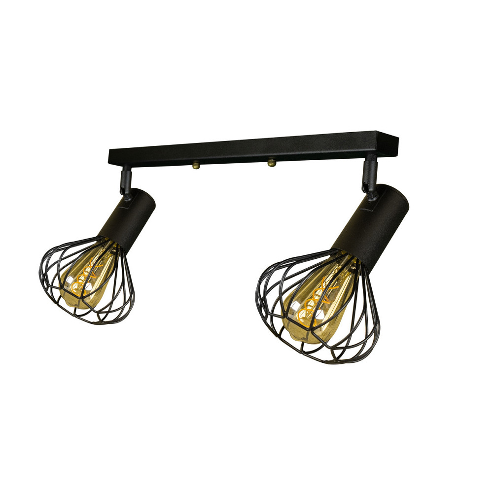 Стельовий поворотний світильник лофт Е27-2 Lotus NL 1415-2 Київ - фото 3