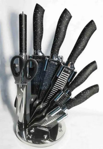 Набір ножів UNIQUE UN-1831 8 предметів нержавіюча сталь Одеса - фото 5