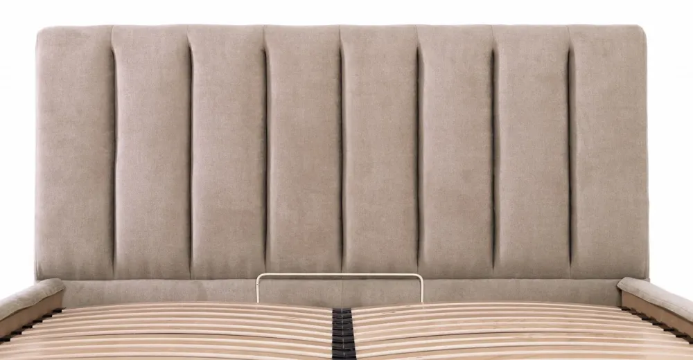 Ліжко Sanam Comfort 120 х 200 см Місті Mocco З підйомним механізмом та нішою для білизни Мокко Київ - фото 5