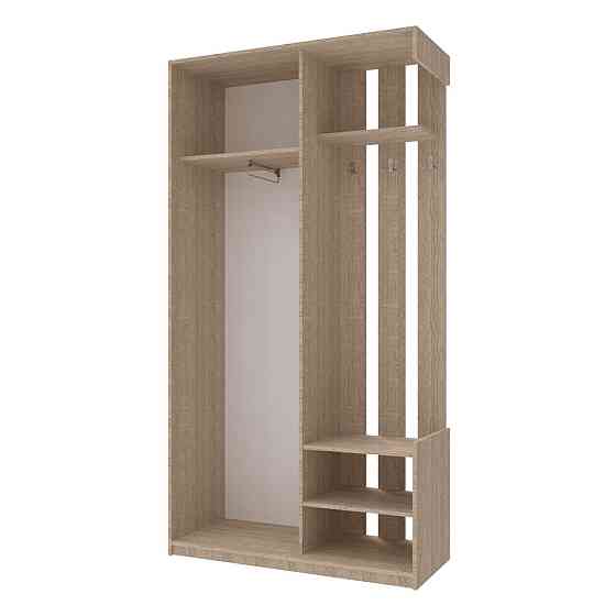 Прихожая с зеркалом Doros City One Door 110х45х210 см Дуб cонома (DRS-011306) Днепр