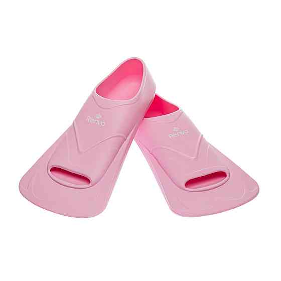Короткі ласти для тренування в басейні Renvo Bustelo із закритою п'ятою Рожевий 34-36 (SF110-05 34-36) Киев