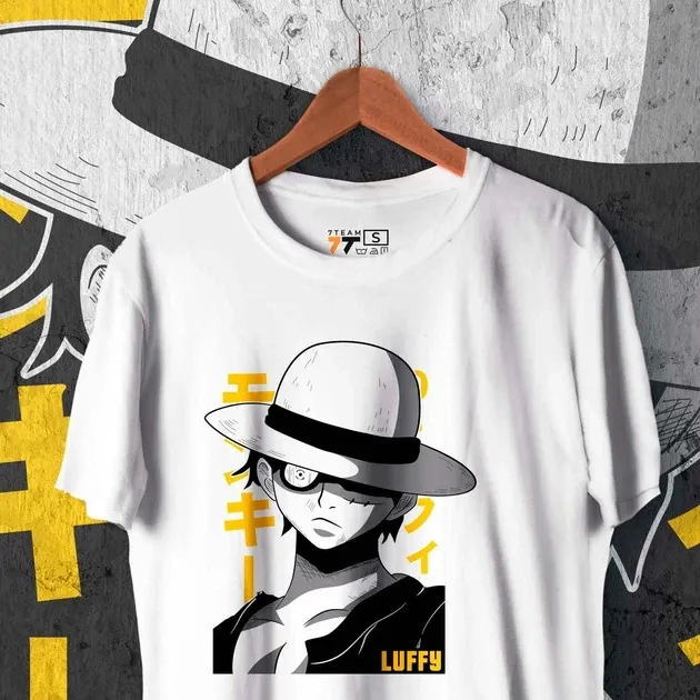 Футболка для підлітка хлопчика з принтом Ван Пис Luffy White Розмір 160 Anime10192 Дніпро - фото 5