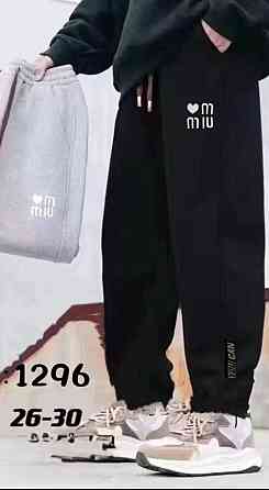 Спортивные штаны теплые для девочки подростка на 8,9,10,11 лет Николаев