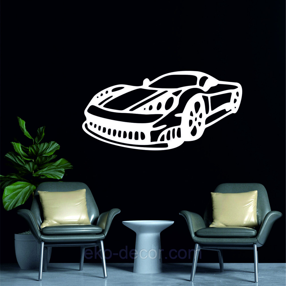 Декоративне настінне Панно «Машина Феррарі», Декор на стіну Київ - фото 5