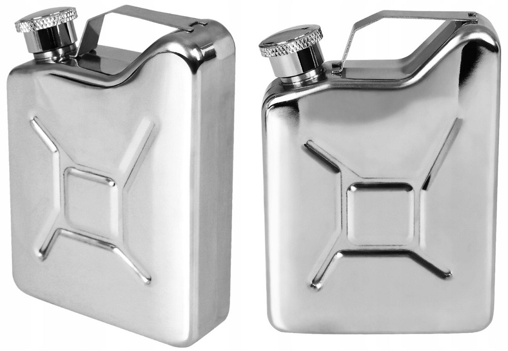 Универсальная Фляга (Колба) металлическая 170 мл для напитков Mil-Tec от Sturm (14525000) Нержавеющая сталь Нововолынск - изображение 1