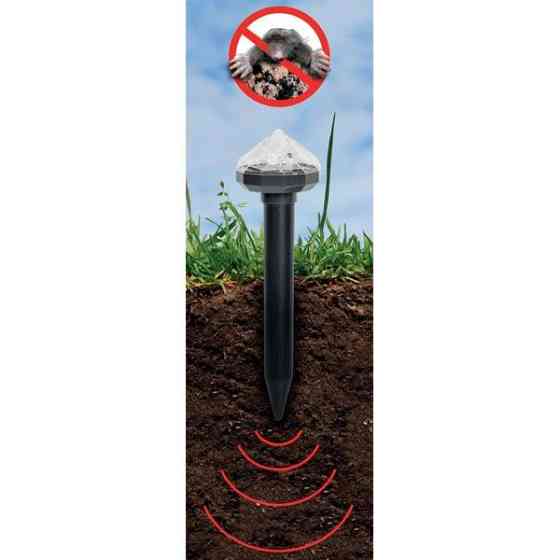 Отпугиватель кротов и грызунов на колку - бриллиант, ABS/LED, CTRL-MO113S Киев