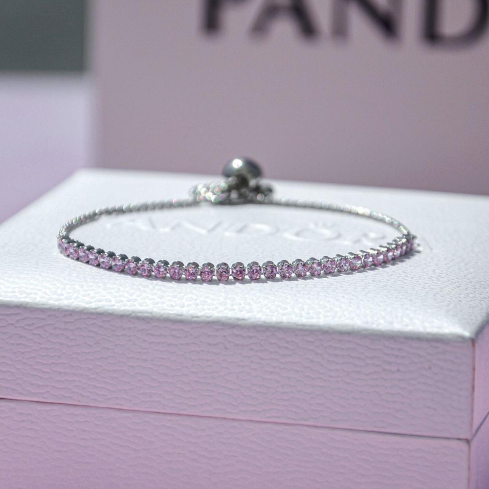 Серебряный браслет для шармов Пандора