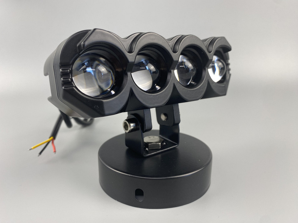 Фара для мотоцикла комбо-луч, LED фара світлодіодна додаткова 30W з чіткою світловою межею Мукачево - фото 8