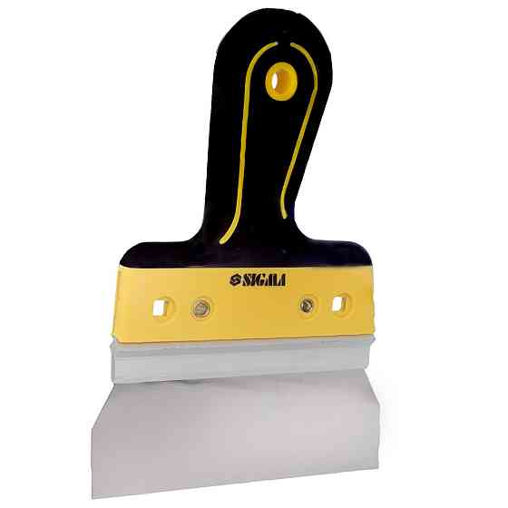 Шпатель неіржавкий фасадний Profi 150мм SIGMA (8322311) Київ