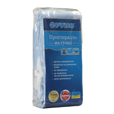 Простирадло Руно бязь на гумці Blue Star 90х200 см (503.114У_Blue star) Вінниця - фото 2