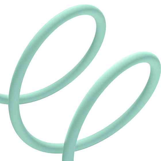 Кабель Lightning Type-C гнучкий 1.2м 20Вт зелений Baseus Jelly Liquid Silica Gel CAGD020006 Київ