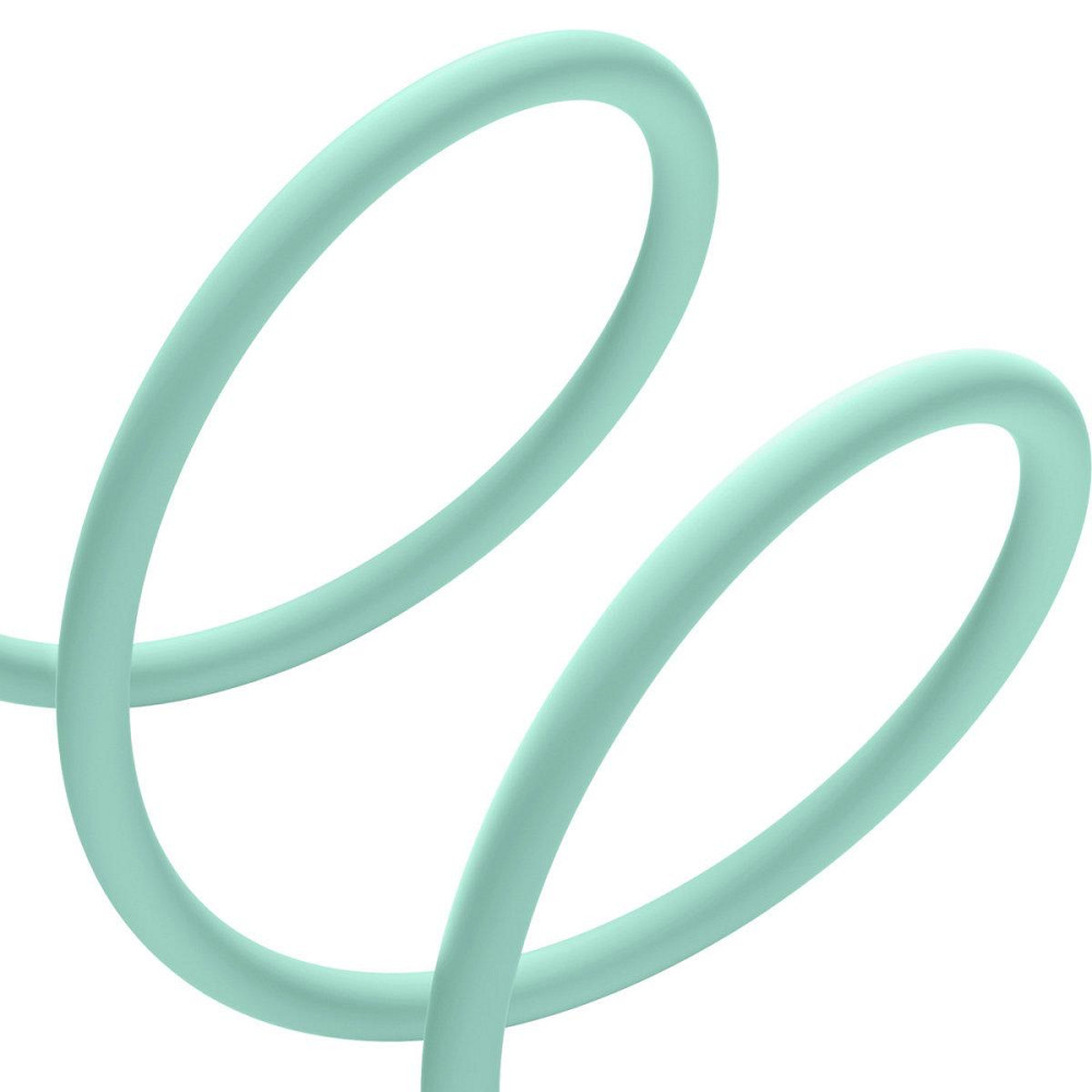 Кабель Lightning Type-C гнучкий 1.2м 20Вт зелений Baseus Jelly Liquid Silica Gel CAGD020006 Київ - фото 3