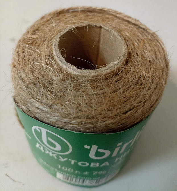 Шпагат джутовий "Birlik" 100 грам (100 метрів) Київ - фото 2