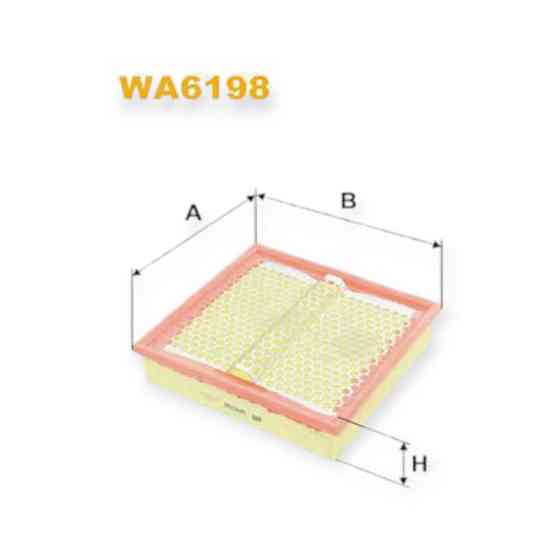 Фільтр Мерседес Бенз 190, 200 W201 2.5D повітряний Мукачево