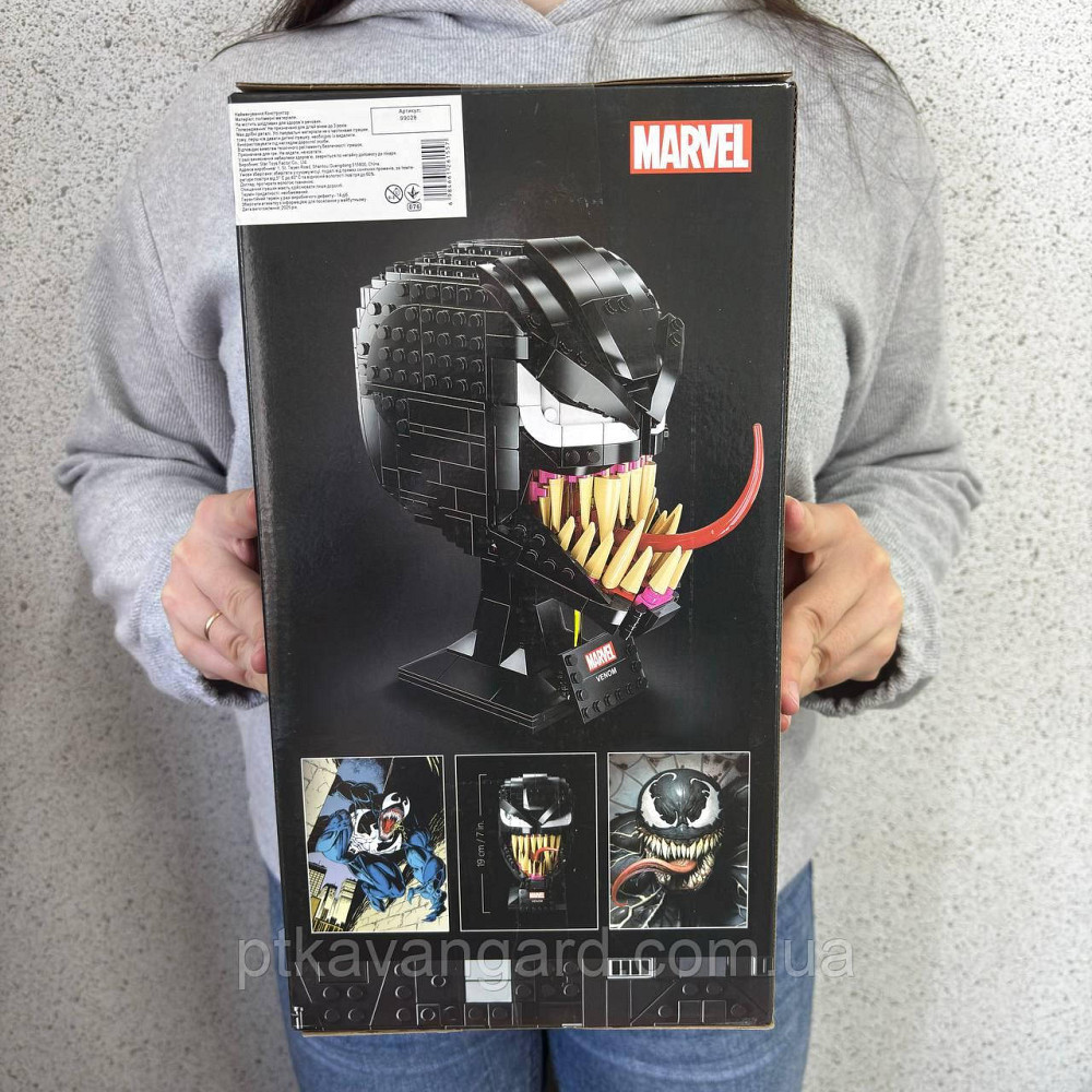 Конструктор голова Венома 565 деталей Super Heroes Marvel 99028 Хмельницький - фото 3