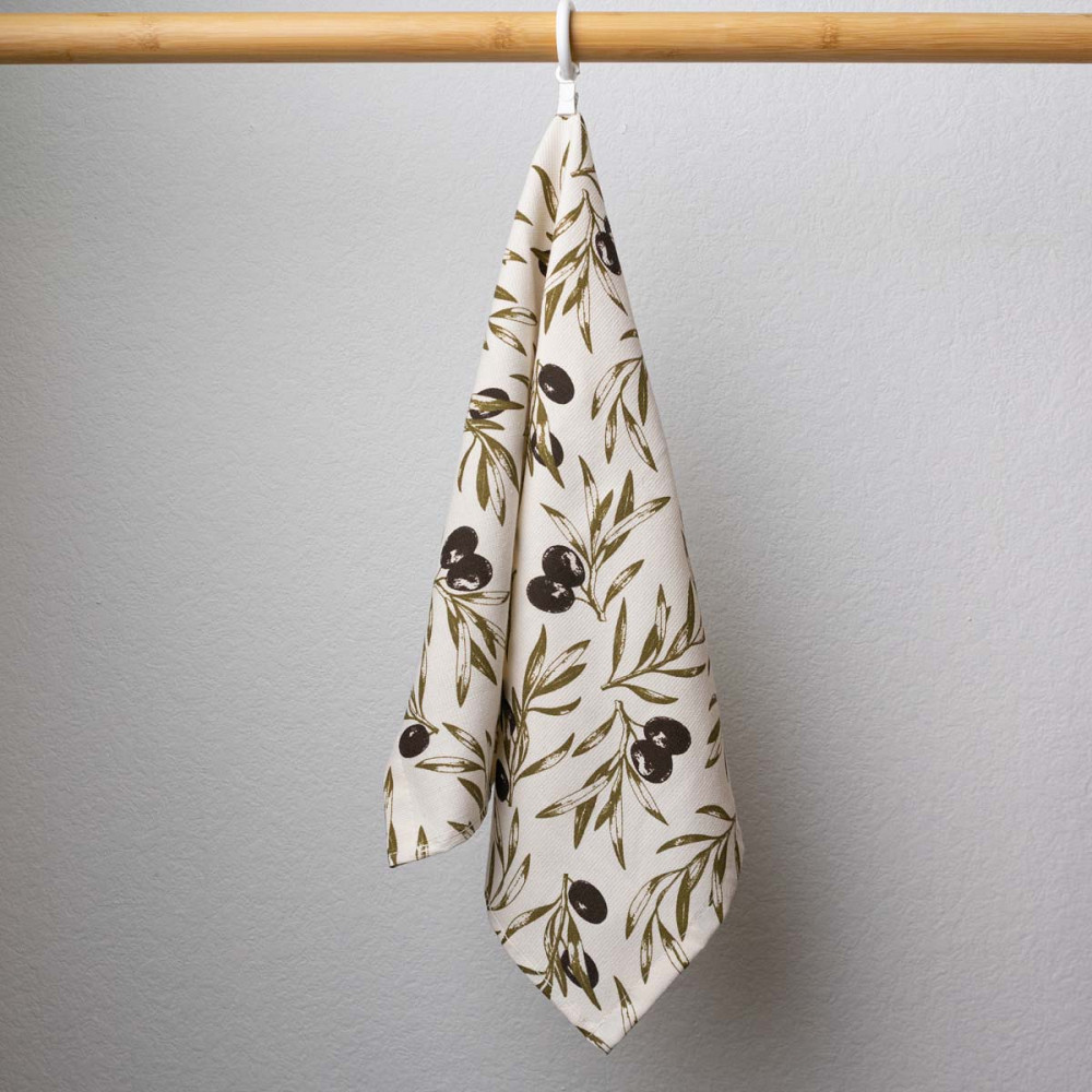 Набір махрових рушників Оливки 40х60 см 10шт 300г/м2 GM Textile (Бежевий) Суми - фото 2