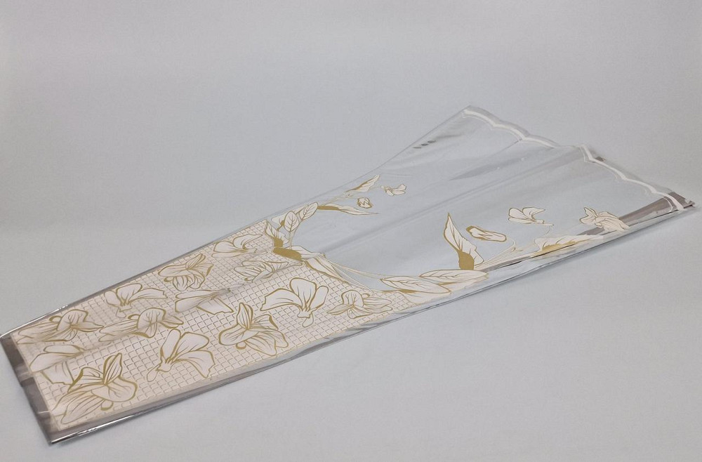 Конусне паковання під квіти h80/14низ/38верх метал (100 шт) візерунок112 (1) (100 шт.) Харків - фото 1