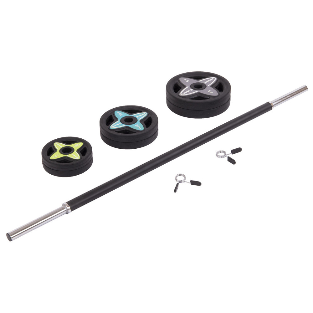 Штанга для фітнесу й аеробіки на 20 кг Record 7216 довжина-1,3 мм 28 кг Київ - фото 9