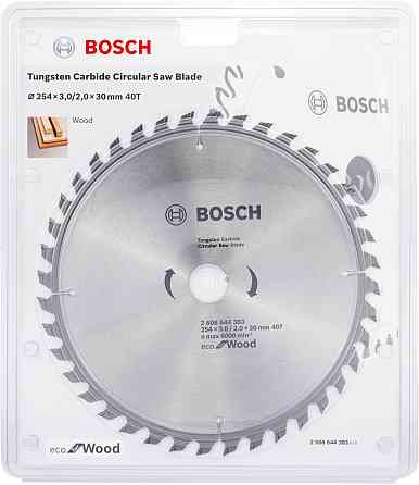 Диск пиляльний Bosch Eco WO 254x30-40T (2608644383) Коломия