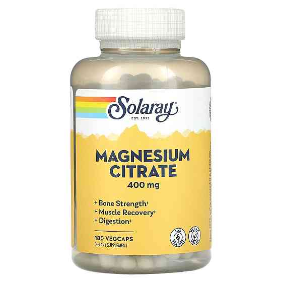Цитрат магнію (Magnesium Citrate) 400 мг 180 капсул Київ