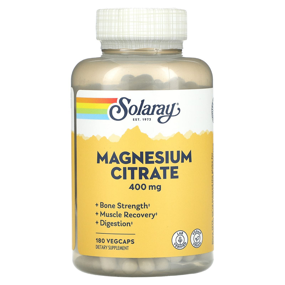Цитрат магния (Magnesium Citrate) 400 мг 180 капсул Київ - фото 1