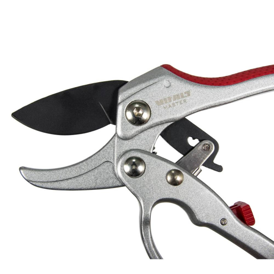 Секатор храповий Vitals Master PS-190-01R Premium : діаметр різу 20 мм, довжина 190 мм, вага 0.360 кг (123183) Київ