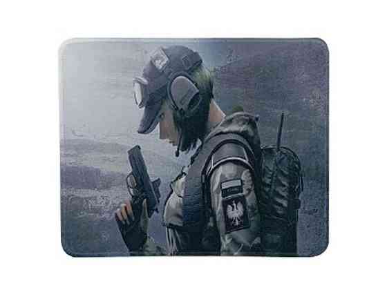 Килимок для ведмедика 250x210 мм Battlefield girl, антиковзна основа ТМ Gerlax Київ