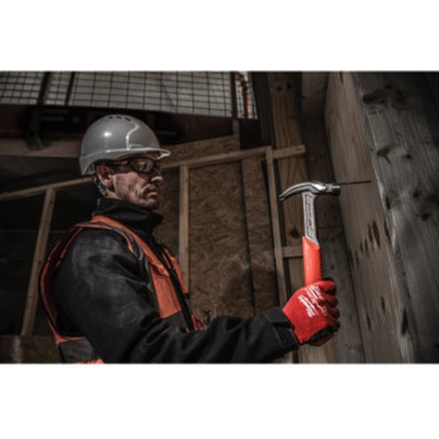 Молоток Milwaukee стальной молоток с прямым гвоздодером 450 гр. (4932478653) Винница - изображение 6