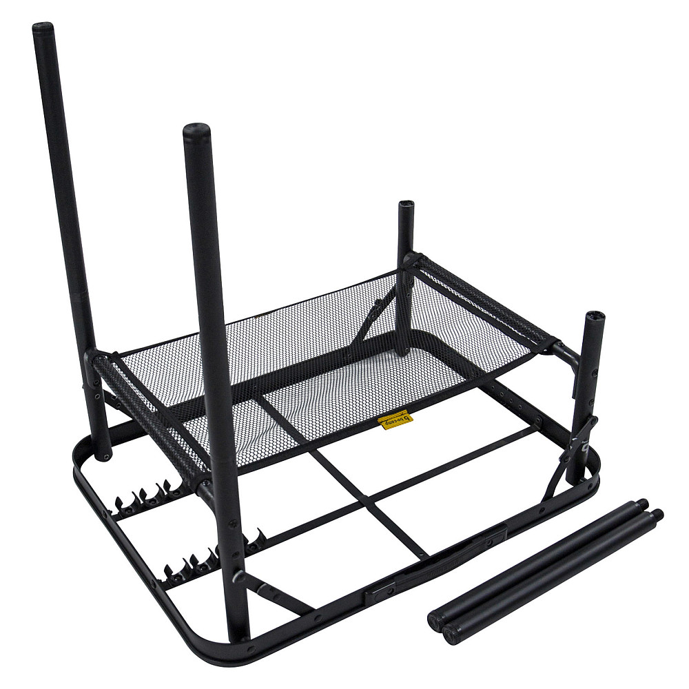 Стол Bo-Camp Garland 60x45 cm Black/Wood look (1404195) Вінниця - фото 3