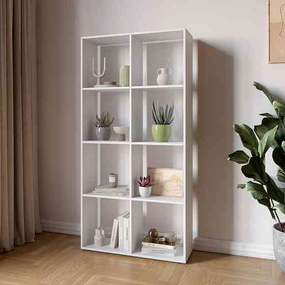 Стелаж М-ЗОН Джеко 720 Нимфея Альба (белый) (MZN-031013) Днепр