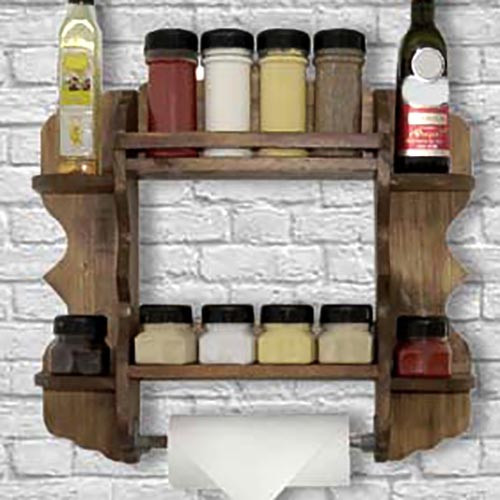 Тримач для паперових рушників "Бієнвіль" сепія Миколаїв - фото 1