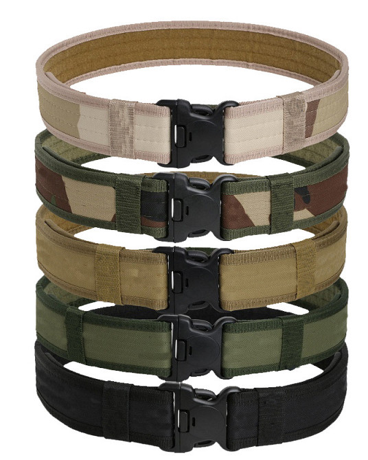 Армейский ремень тактический прочный брючный пояс для ЗСУ регулируемый Койот Одесса - изображение 3