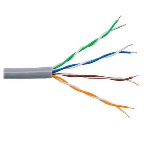 Кабель звита пара Atcom (60707) Premium FTP, 0.51 мм, СU, CAT6, 1Gb/s, мідь, 305 м Сірий Харків