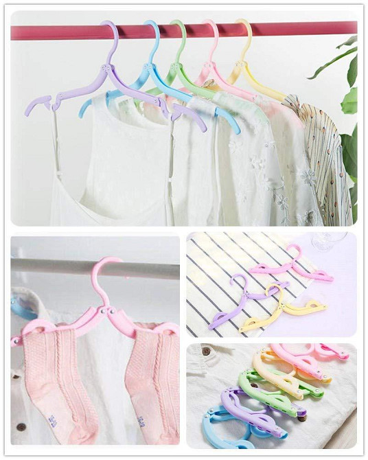 Набор из 50 складных многофункциональных вешалок для одежды с безопасной конструкцией, компактным форм-фактором Одесса - изображение 12