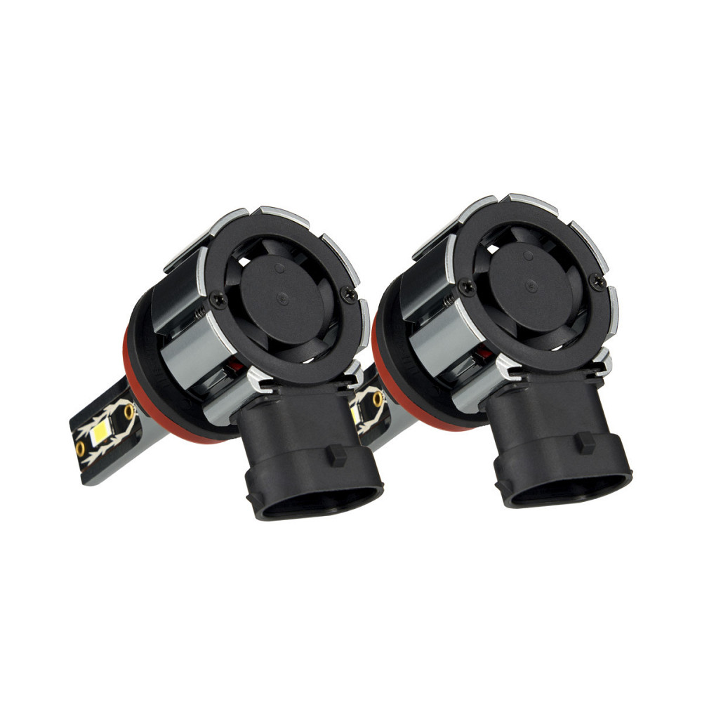 Комплект LED ламп T5 H11(H8/H9/H16) 12V 60W/set 6000K 12V Харків - фото 2