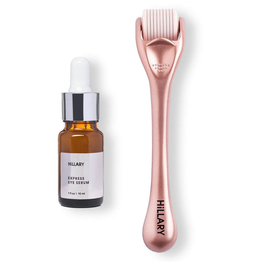 Мезороллер для обличчя + Експрес сироватка навколо очей Київ - фото 1