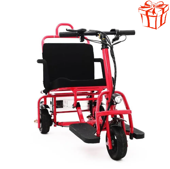 Скутер для инвалидов и пожилых людей складной MIRID S-36300 Днепр - изображение 1