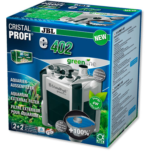 Зовнішній фільтр JBL CristalProfi e402 greenline для акваріумів 40-120 л Київ - фото 1