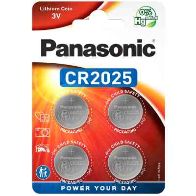 Батарейка Panasonic CR 2025 Lithium * 4 (CR-2025EL/4B) Винница