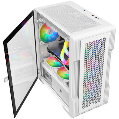 Корпус 1stPlayer T3-WH-4F1-W Винница - изображение 6