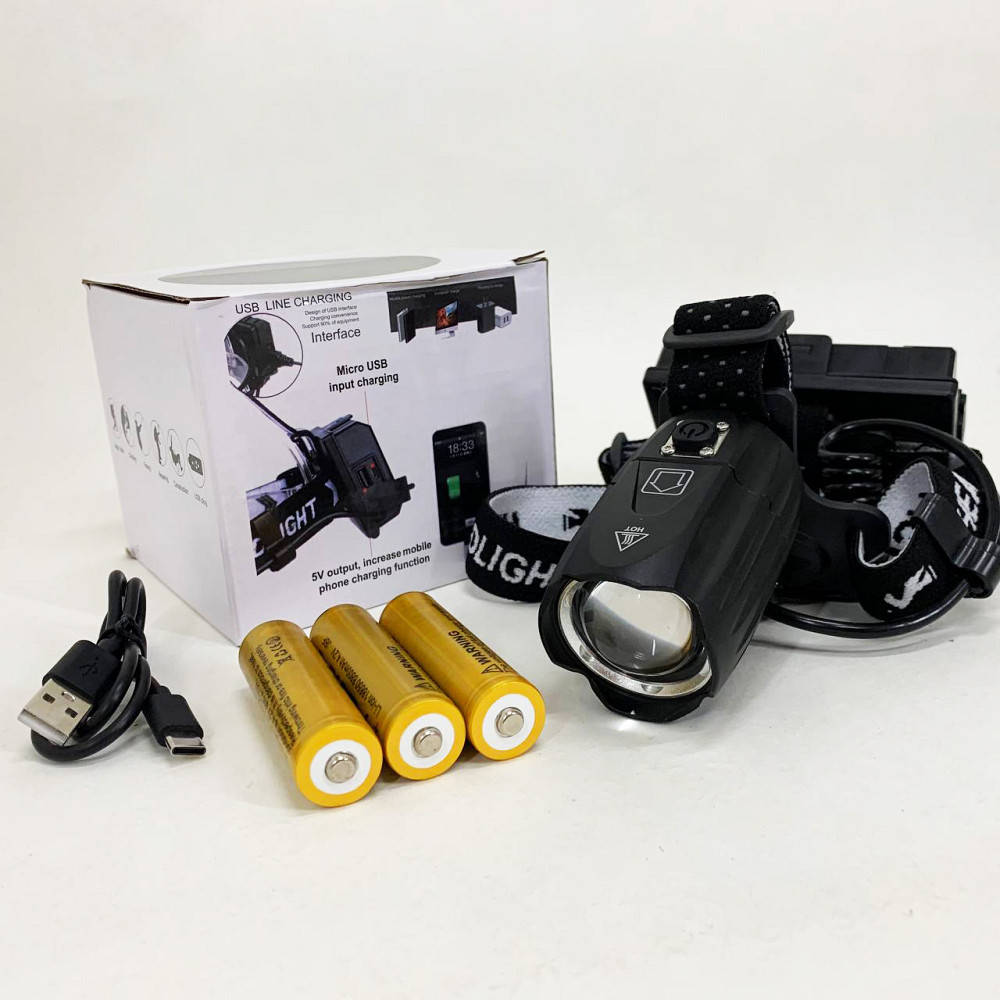 Фонарь налобный BL-T35-P160 3x18650 MO-33 Львов - изображение 9