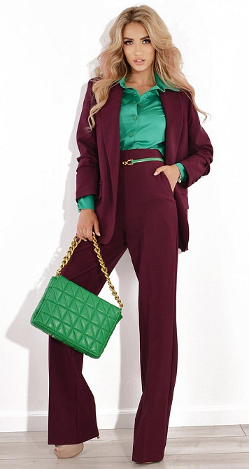 Класичний брючний костюм (42) Київ - фото 1