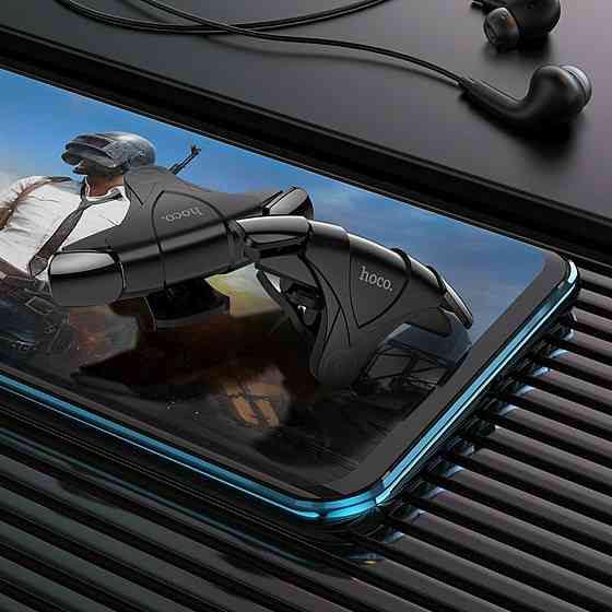 Ігровий контролер HOCO GM5 Wolf mobile game buttons Black Metal Gray Киев